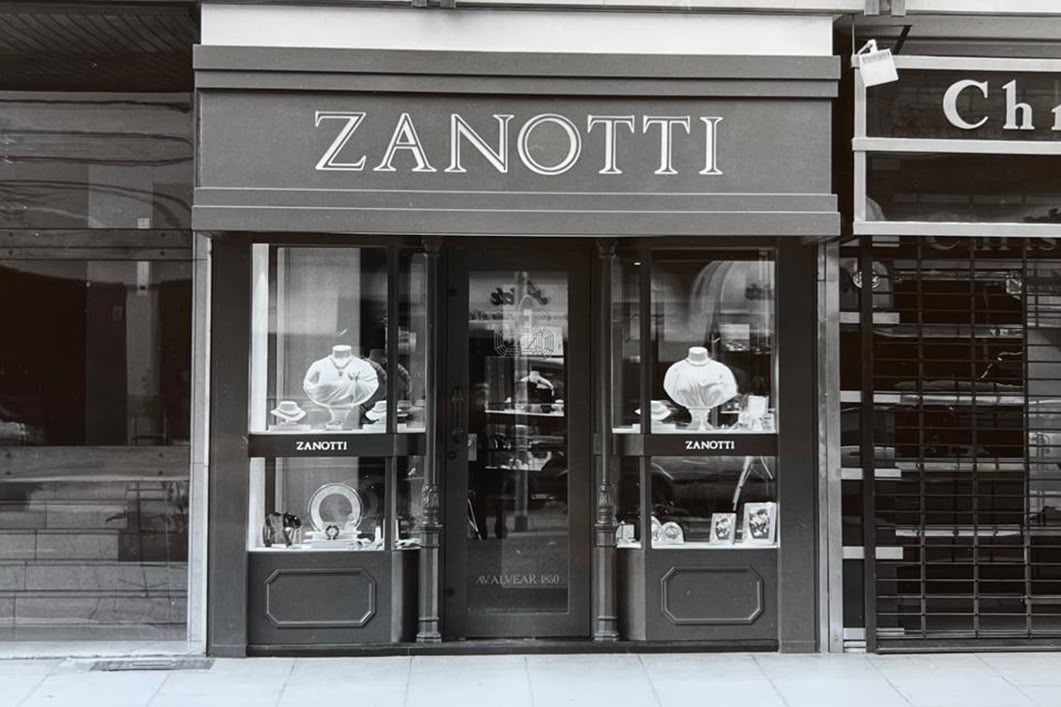 Zanotti Joyas - Antiguo Local Alvear 1850