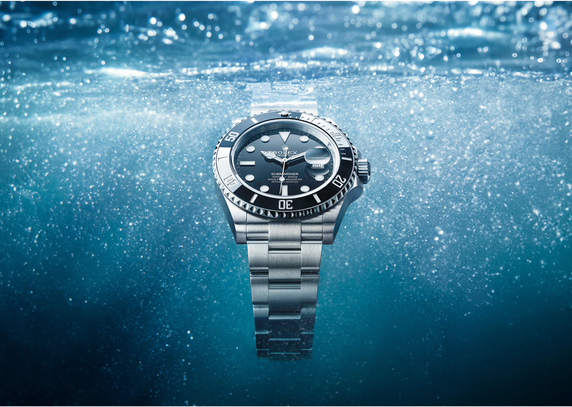 Rolex Submariner en lo profundo