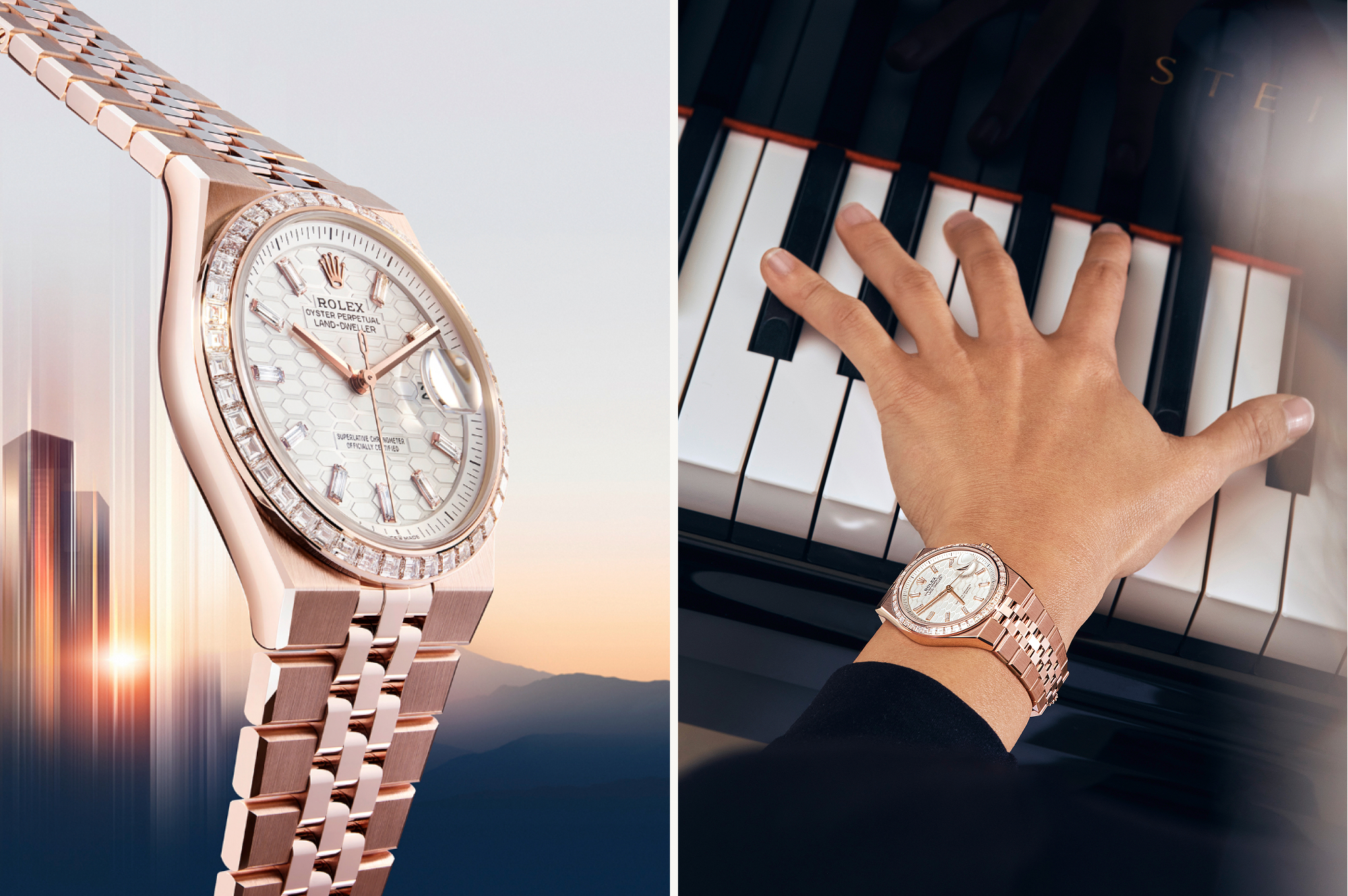 Rolex Land Dweller with Yuja Wang